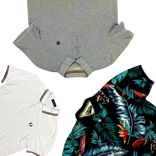 BRANDED POLO & T-SHIRTS X 20