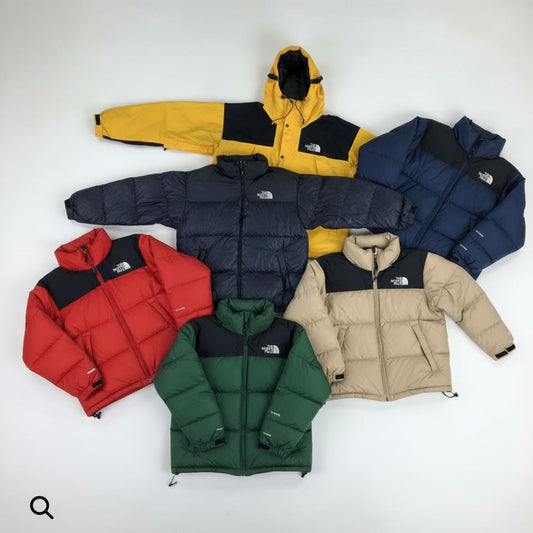 NORTH FACE PUFFER JACKETS - X 10