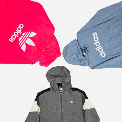 BRANDED SWEATSHIRT & HOODIES & KNITWEAR X 15