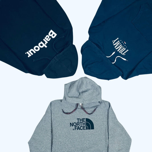 BRANDED SWEATSHIRT & HOODIES & KNITWEAR X 15