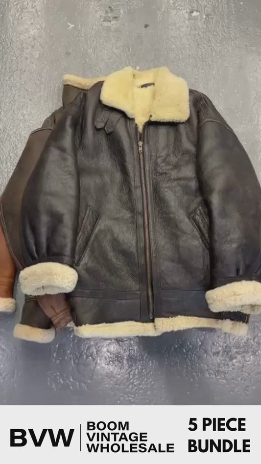 5 PIECE BUNDLE - FLIGHT JACKETS