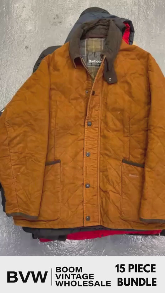15 PIECE BUNDLE - BRANDED JACKETS